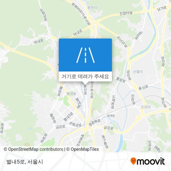 별내5로 지도