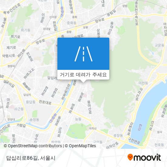 답십리로86길 지도