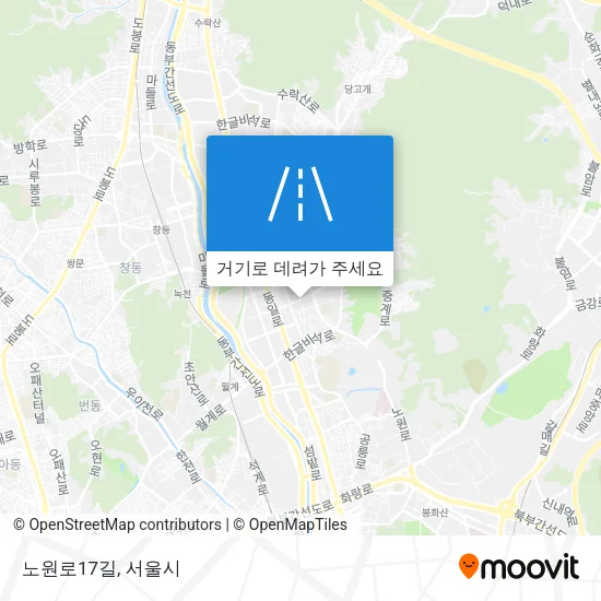 노원로17길 지도