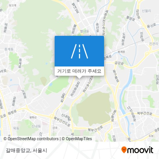 갈매중앙교 지도