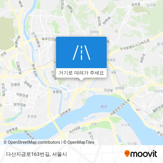 다산지금로163번길 지도