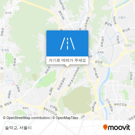술막교 지도