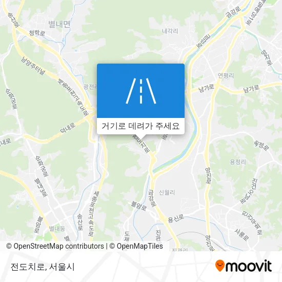 전도치로 지도