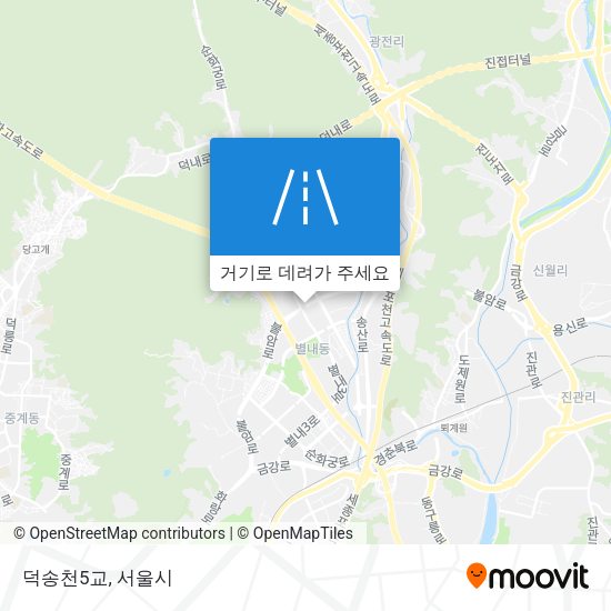 덕송천5교 지도