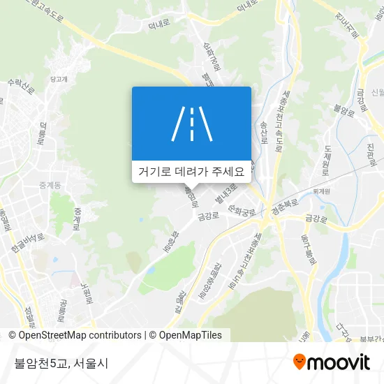 불암천5교 지도
