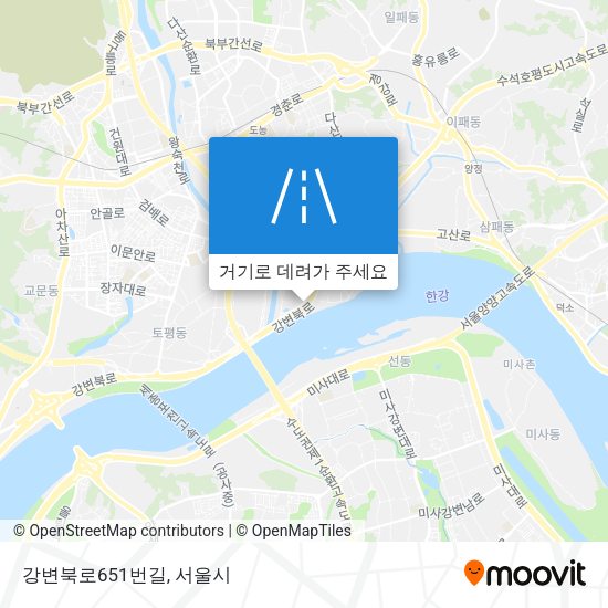강변북로651번길 지도