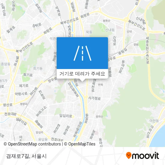 겸재로7길 지도