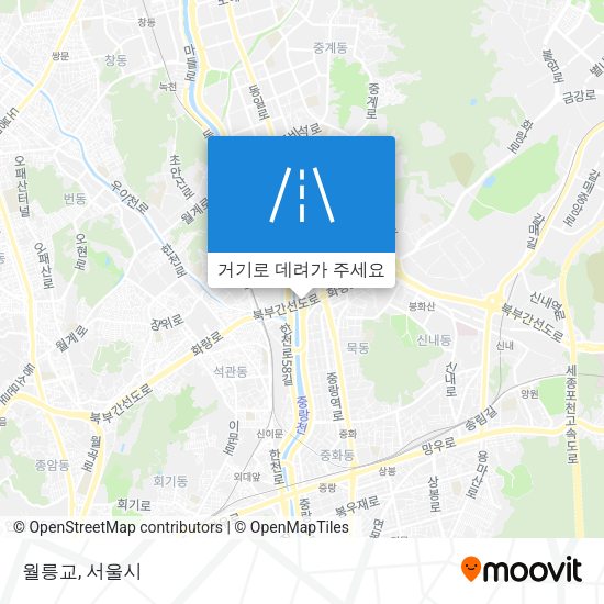 월릉교 지도