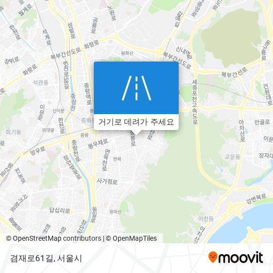 겸재로61길 지도