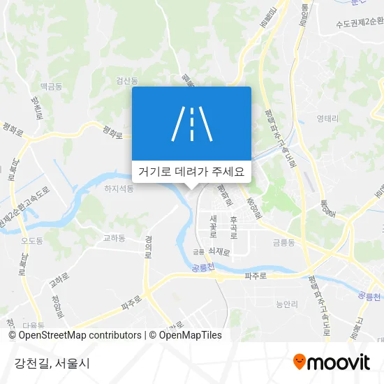 강천길 지도
