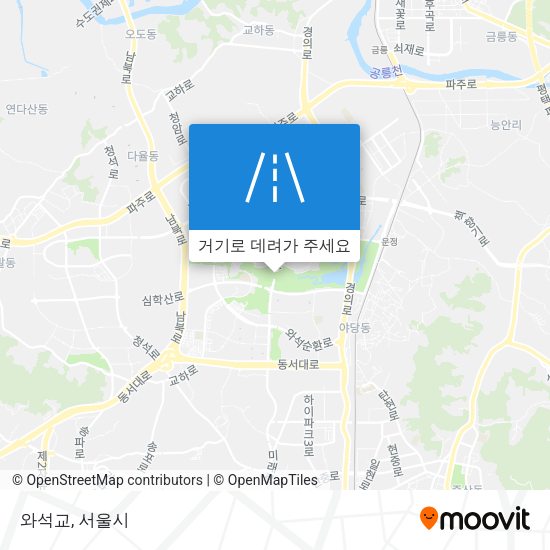 와석교 지도