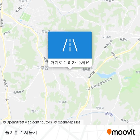 술이홀로 지도