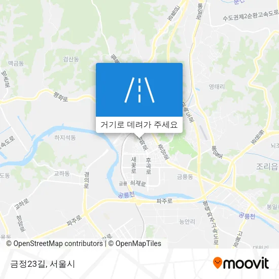 금정23길 지도