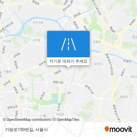 가람로150번길 지도