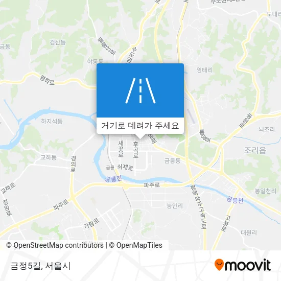 금정5길 지도