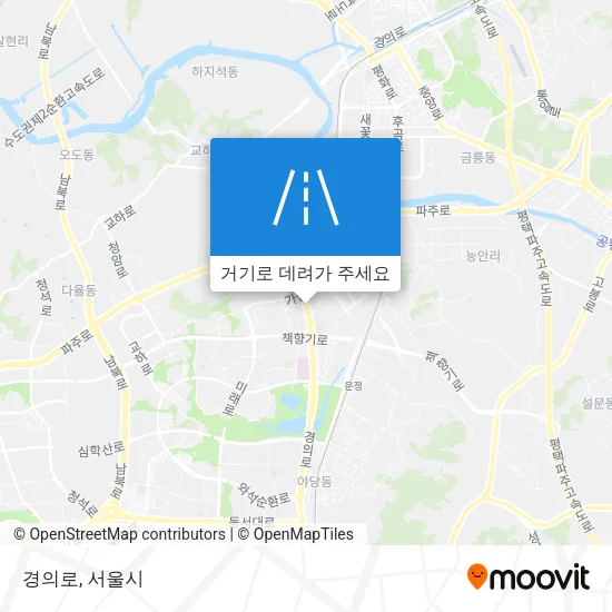 경의로 지도
