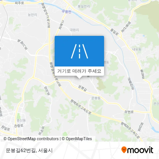 문봉길62번길 지도