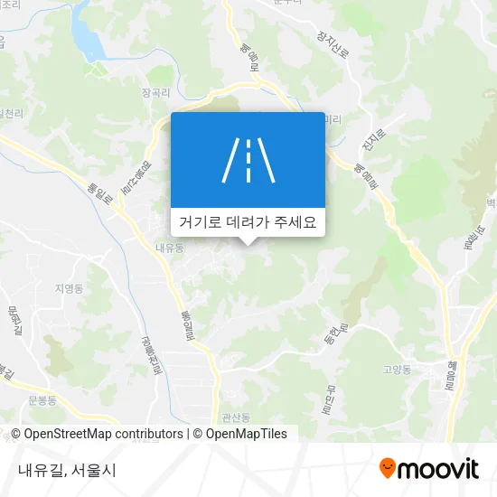 내유길 지도