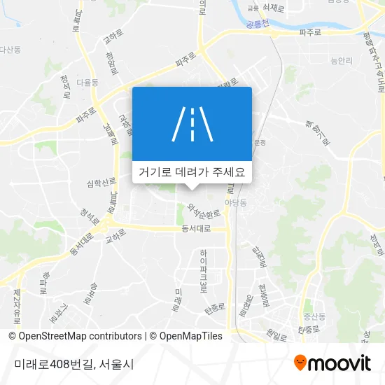 미래로408번길 지도