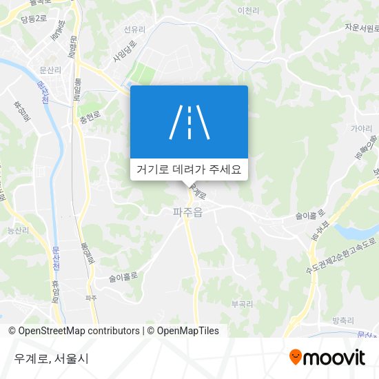 우계로 지도