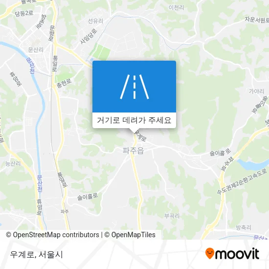 우계로 지도