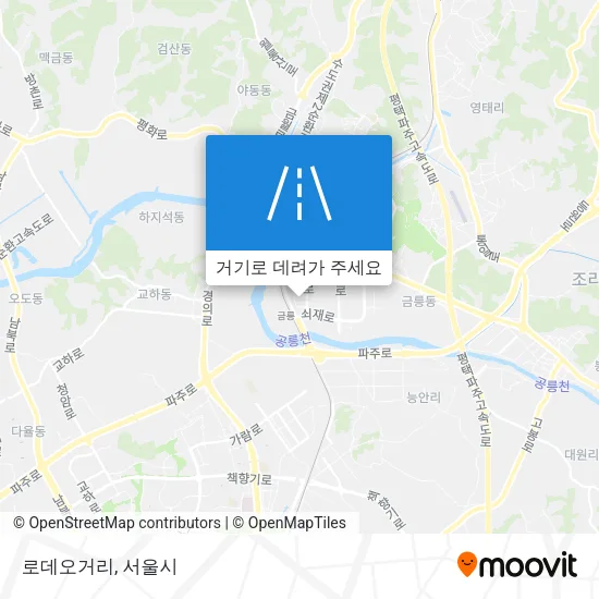 로데오거리 지도
