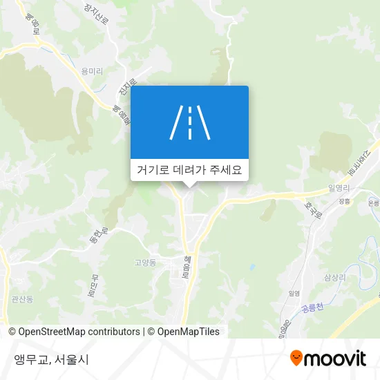 앵무교 지도