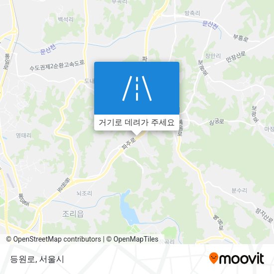 등원로 지도
