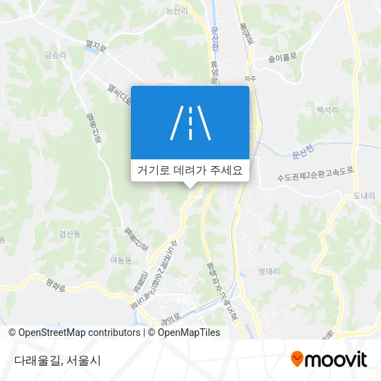다래울길 지도