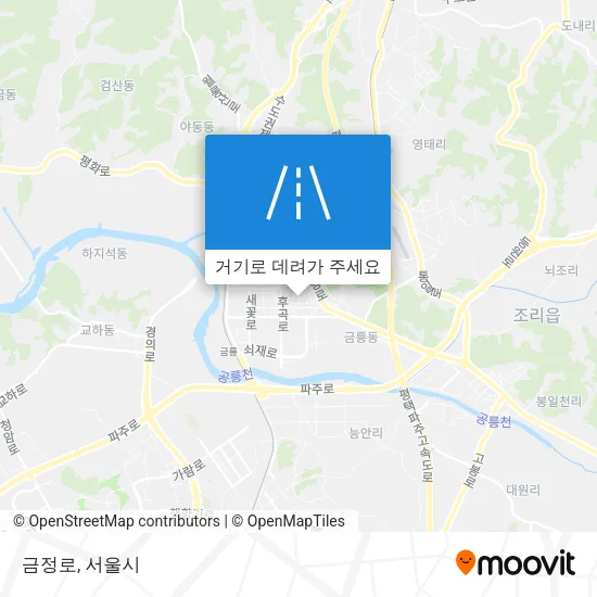 금정로 지도