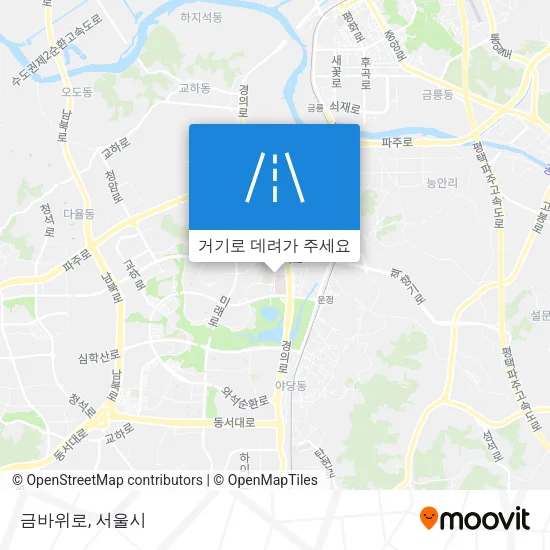 금바위로 지도