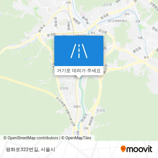 평화로322번길 지도