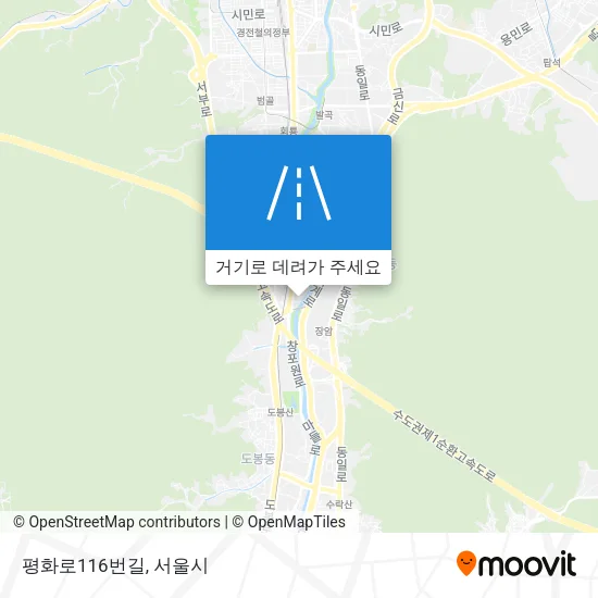 평화로116번길 지도