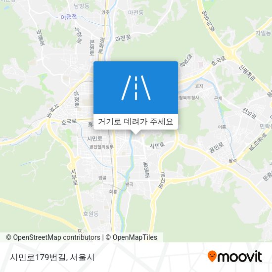시민로179번길 지도