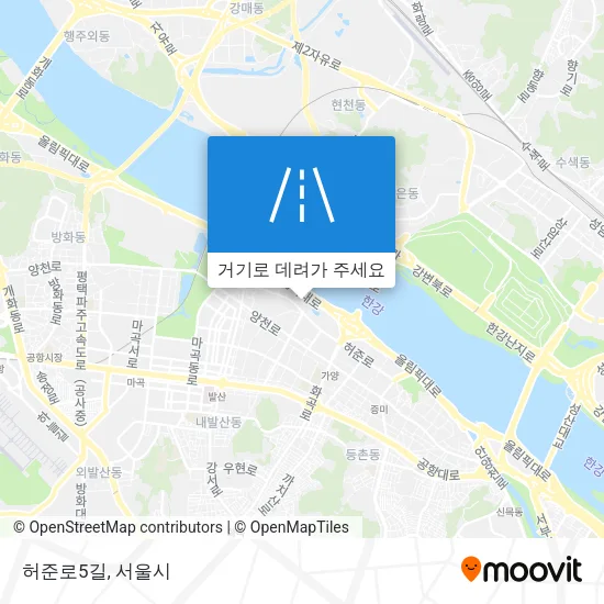 허준로5길 지도