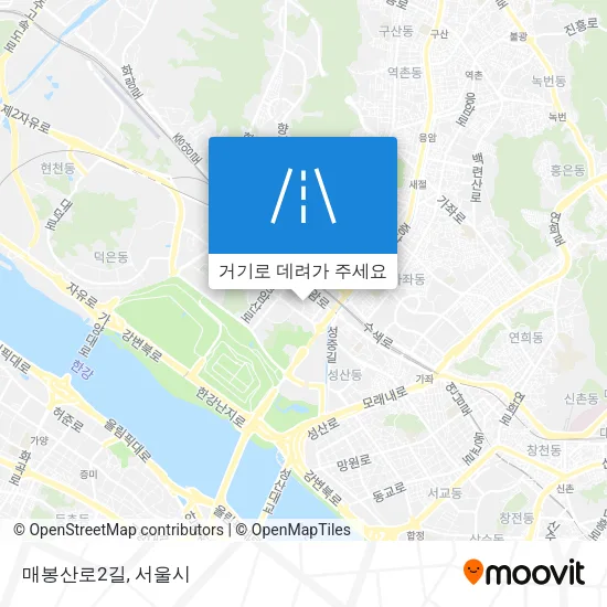매봉산로2길 지도