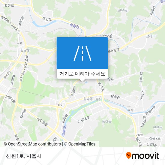 신원1로 지도