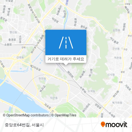 중앙로64번길 지도