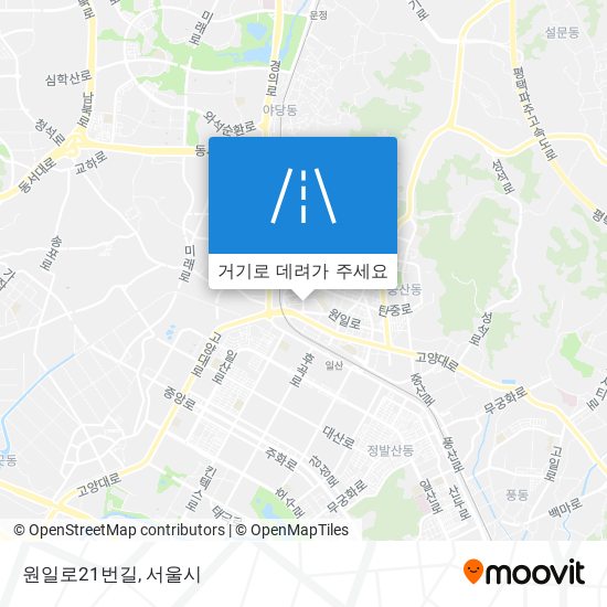 원일로21번길 지도