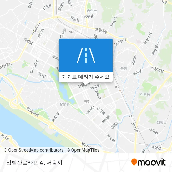 정발산로82번길 지도
