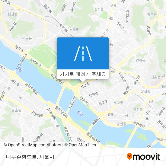 내부순환도로 지도