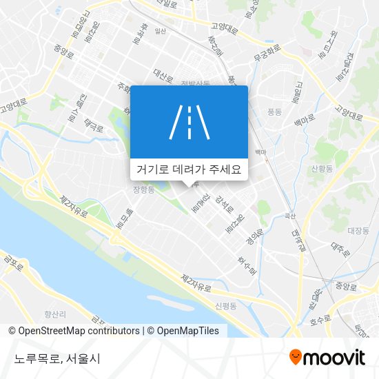 노루목로 지도