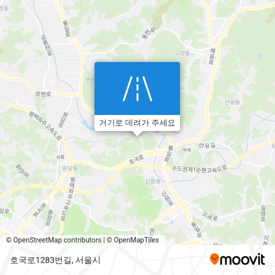 호국로1283번길 지도