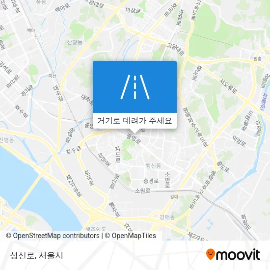 성신로 지도