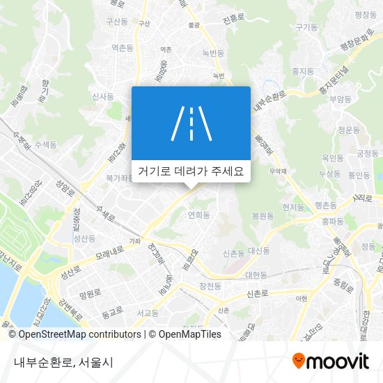 내부순환로 지도
