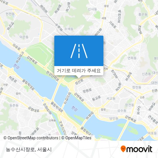 농수산시장로 지도
