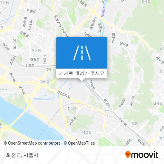 화전교 지도