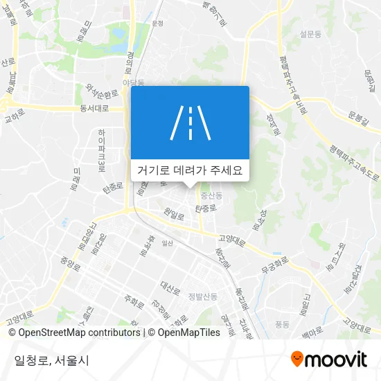 일청로 지도