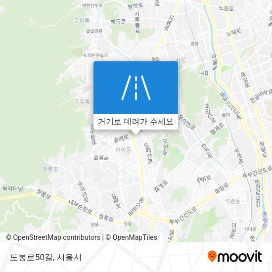 도봉로50길 지도