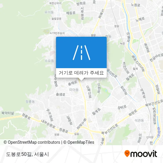 도봉로50길 지도